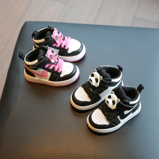 宝宝鞋子冬款幼童鞋男童，1到3岁软底，婴儿学步鞋加绒棉鞋运动鞋女宝