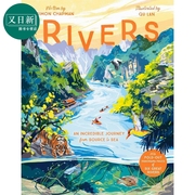 Rivers 河流 英文原版 进口图书 儿童自然绘本 科学百科知识图画书 精装绘本 童书 儿童科普读物7-12岁阅读 又日新