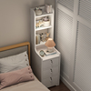 床头柜简约现代卧室，小型床边柜出租房用小柜子，简易床头窄缝置物架