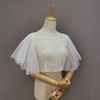 凯蒂新娘夏结婚抹胸婚纱两件套可拆卸无袖内搭吊带礼服配饰短袖子