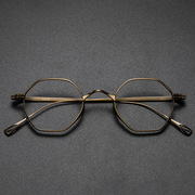 配镜专用日本kamemannenv潮万年龟同款152纯钛全框眼镜架152