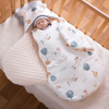 初生婴儿纯棉抱被春秋冬季加厚睡袋新生儿宝宝产房襁褓夏季包被薄
