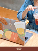 平方studiodessert电脑保护壳原创手绘插画冰淇淋手写创意苹果电脑保护套