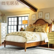 美式乡村床全实木床双人床经典创意美式床婚床公主床1.5/1.8米。