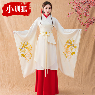 曲裾汉服女正规中国风收腰大袖双绕传统古装礼仪之邦舞蹈表演服装