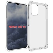 适用诺基亚g60透明硅胶手机壳nokiag60保护套5g气囊诺基亚g60软壳钢化膜