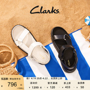 clarks其乐女鞋凉鞋夏季厚底时尚，罗马风沙滩凉鞋女舒适休闲鞋