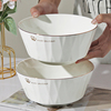 汤碗家用2023高级感陶瓷餐具8英寸大号饭碗套装网红盛汤大碗