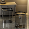 垃圾桶家用2023厨房客厅卧室轻奢高颜值大号卫生间厕所垃圾篓