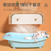 定制婴儿洗澡盆新生儿浴盆宝宝用品加厚大号可坐躺小孩儿童沐
