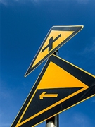 加工反光指路牌标牌交通标志牌限高速指示标识牌毛坯铝板圆形三角