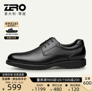 断码ZRO零度大码正装商务皮鞋男士真皮正装德比鞋45 46码