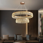 2022现代轻奢k9水晶，吊灯铝材客厅餐厅led灯，卧室简约大气时尚
