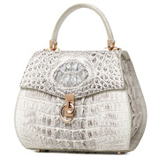 喜马拉雅鳄鱼皮女包，奢侈品大牌包包，2023真皮手提包单肩斜挎包