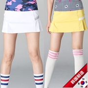 韩国可莱安羽毛球服女款透气速干运动裤裙时尚修身弹力防走光跑步