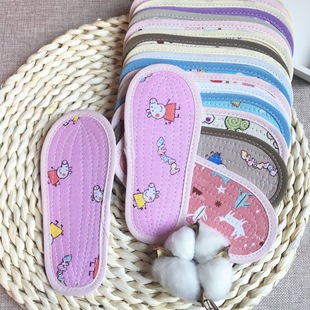 3双装儿童纯棉婴幼儿宝宝棉鞋垫，柔软吸汗透气全棉布1-3岁防臭幼童