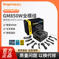 鑫谷gm850系列电脑台式1000w金牌