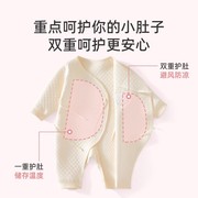 新生婴儿儿衣服冬装0-3个月初生宝宝连体衣哈衣蝴蝶衣秋冬季