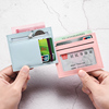 卡包女式小巧超薄迷你卡片包可爱(包可爱)韩国简约驾驶证卡套零钱包ins风