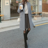一粒扣羊毛大衣 韩国2023冬季女装经典简约气质毛呢外套