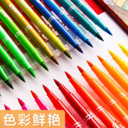 得力软头水彩笔可水洗，儿童幼儿园学生，绘画涂鸦笔水彩笔套装彩