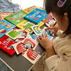 儿童益智配对拼图卡片男女孩启蒙早教1-3岁4幼儿宝宝认知拼接玩具