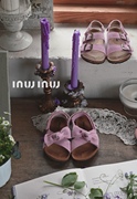 韩国设计款童鞋糖果色蝴蝶结，凉鞋勃肯鞋，法式田园碎花皮鞋