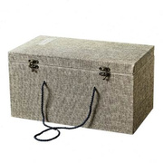 文玩花瓶玉器锦盒礼盒包装盒，长方形大号带提绳锦盒空盒盒锦盒