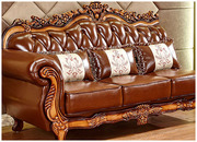 沙发抱枕靠垫客厅腰靠长方形皮沙发靠背垫美式腰枕欧式抱枕套