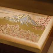 日本进口山中漆器首饰盒珠宝盒，嫁妆日式高端乔迁结婚礼物生日