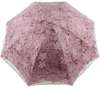 红叶防紫外线二折黑胶，防晒太阳伞遮阳伞立体蕾丝，刺绣伞晴雨伞