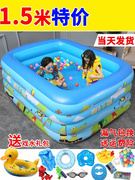 充气泳池超大家庭儿童戏水池室外简易洗澡池小孩子游泳池玩水装备
