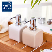 Kleine Wolke进口陶瓷洗手液瓶子洗发水分装瓶沐浴露按压瓶乳液器