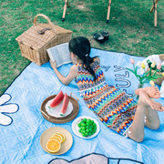 超声波防潮防水野餐垫加厚户外地垫草坪春游坐垫无异味便携野餐布