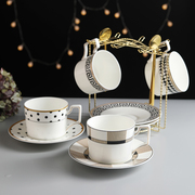 北欧骨瓷高端咖啡杯子宫廷，风轻奢高级感英式下午茶具高档精致套装
