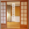 日式实木推拉门格子移门屏风隔断玄关，卧室遮挡现代简约新中式花格