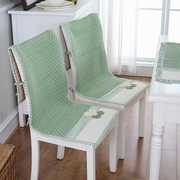 高档高档全棉椅子坐垫靠垫一体餐椅办公室家用座椅连体椅垫靠