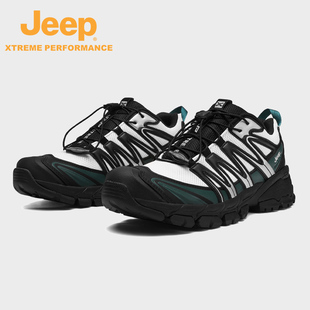 jeep越野跑鞋鞋子防滑耐磨徒步鞋女轻便户外运动，透气专业登山鞋男