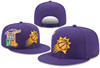 NBA篮球帽子菲尼克斯太阳队保罗布克杜兰特平沿帽男女嘻哈棒球帽
