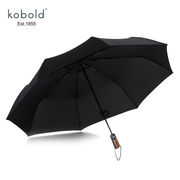 经典款德国kobold晴雨伞全自动超大三折叠商务，高端男士英伦车雨伞