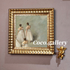 可可的画廊法式美式轻奢芭蕾人物油画，卧室民宿古典小众复古装饰画