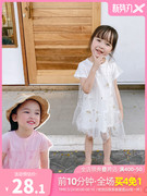 女童连衣裙夏季洋气儿童裙子夏装时尚小女孩裙子
