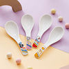 hellokitty陶瓷勺子创意可爱喝汤匙，调羹家用餐具儿童，小饭勺甜品勺