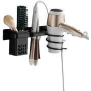 吹风机支架浴室直发器，卷发棒夹板，收纳置物架带筒美发工具架