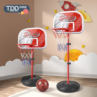 儿童篮球架玩具可升降投篮框，球框1一3岁2宝宝球类男孩子室内家用6