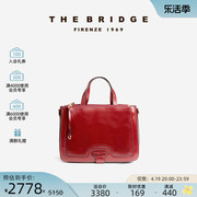 The Bridge/桥牌 手工牛皮女士单肩包大容量复古小众斜挎手提包