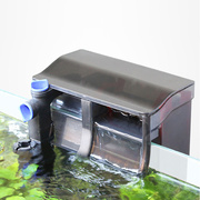 森森格池鱼缸三合一外置瀑布过滤器水族箱外挂过滤设备壁挂冲氧泵