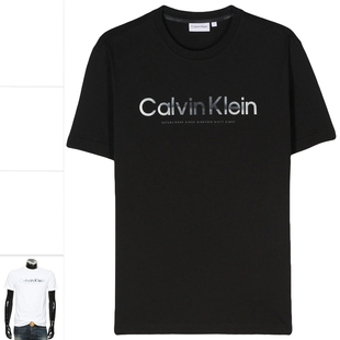 Calvin Klein CK 卡尔文克雷恩 男士时尚纯棉短袖T恤 K10K112497