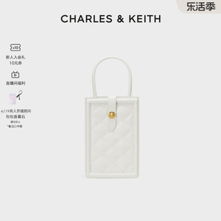 CHARLES＆KEITH春夏女包CK6-70701213女士拼色手提单肩斜挎手机包