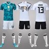 2018世界杯德国队球衣，穆勒克罗斯罗伊斯主客场队服成人，儿童足球服